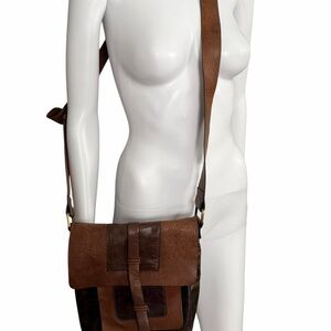 C&C California Brown Crossbody Bag Adjustable